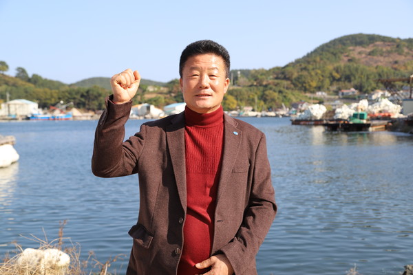 강경두 회장은 "수산업경영인 분들이 힘낼 수 있도록 저도 열심히 하겠다”며 힘차게 파이팅을 외쳤다
