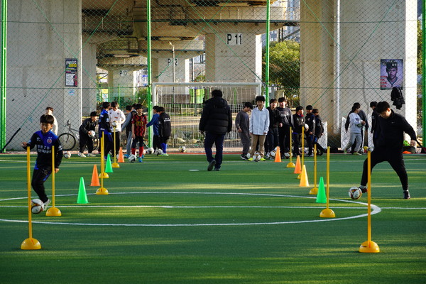 통영JB U-12는 내달 6~7일 ‘제13회 고성공룡컵 리틀K’에 출전, 대회를 준비하며 구슬땀을 흘리고 있다.